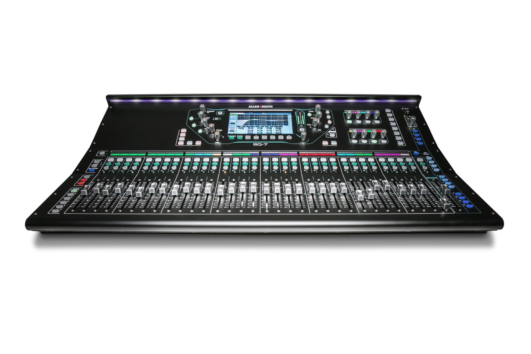 Allen & Heath SQ-7 48-Channel / 36-Bus Digital Mixer with 32+1 Motorized Faders