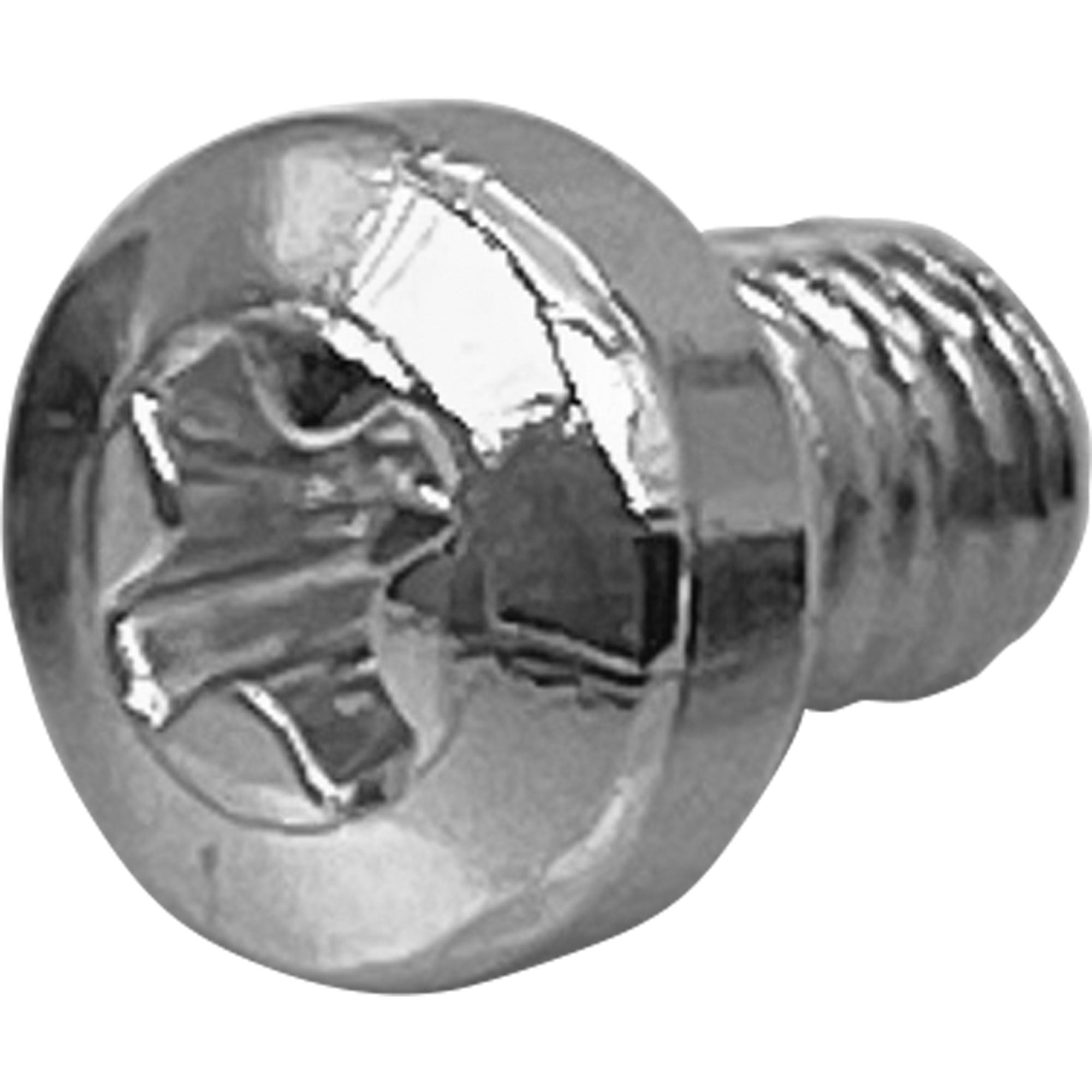 SquarePlug M3x4/S Anodized Aluminum M3x4 Color Coding Screws (Silver, 10 Pack)