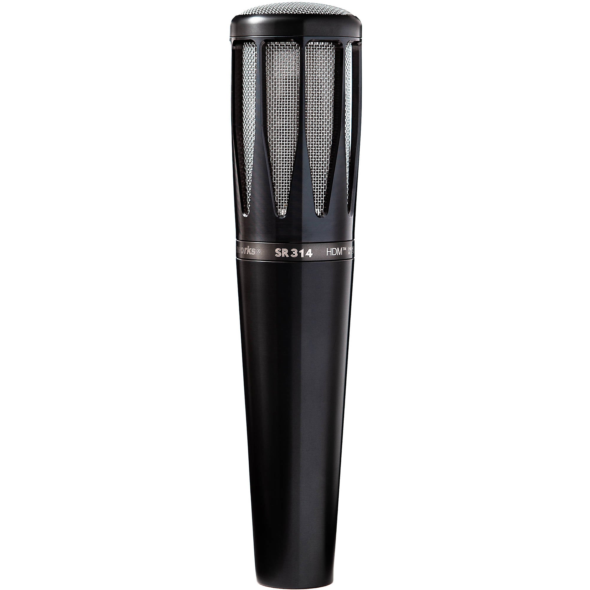 Earthworks SR314-SB Handheld Cardioid Vocal Condenser Microphone (Black with Stainless Steel Mesh)