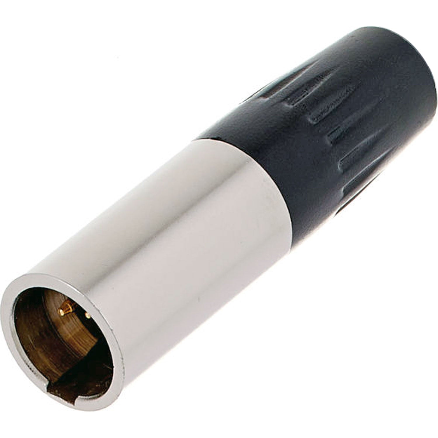 Switchcraft TA4MLX Male 4-Pin Tini-QG Mini-XLR Cable Connector for Large Cable (Nickel)