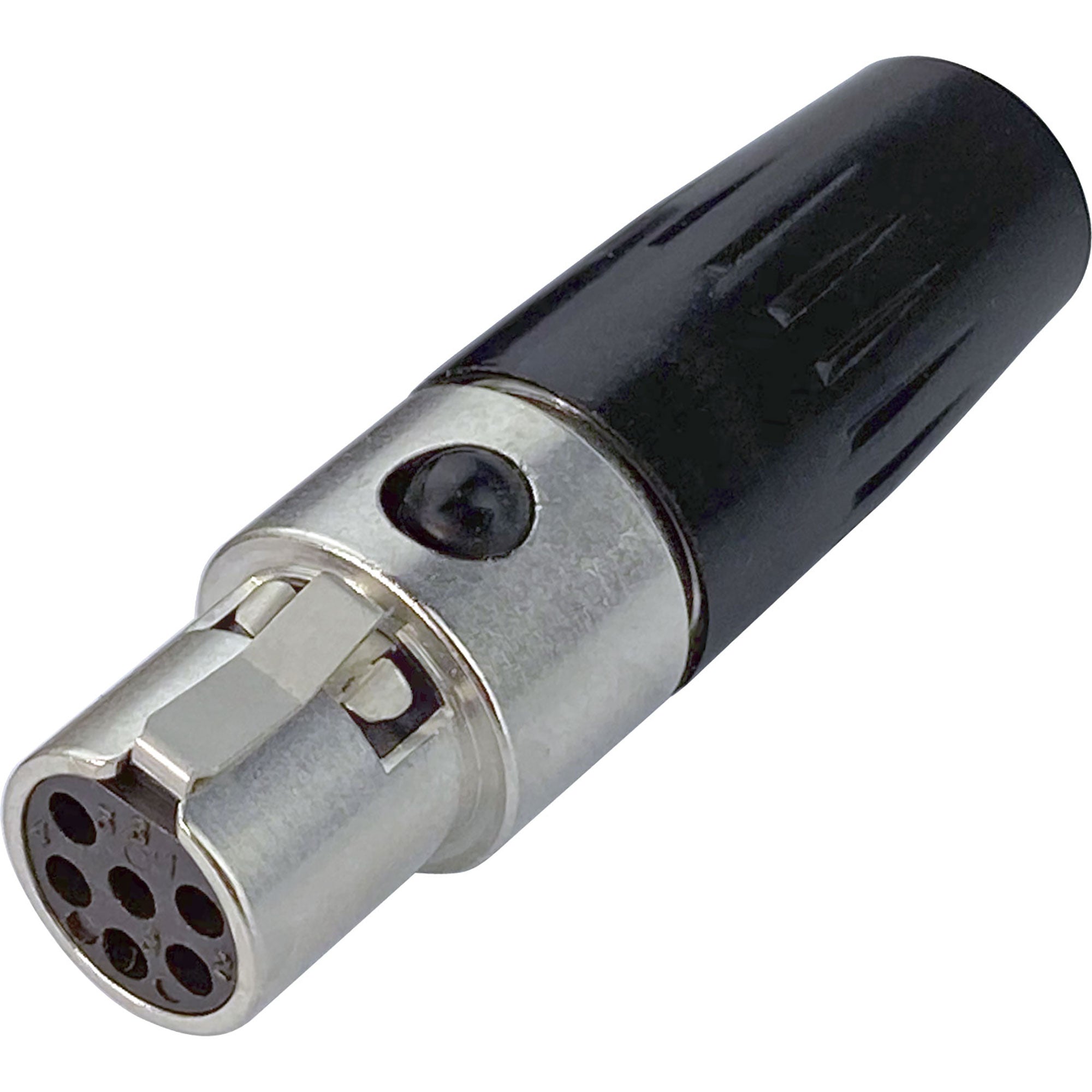 Switchcraft TA6FLX Female 6-Pin Tini-QG Mini-XLR Cable Connector for Large Cable (Nickel, 25 Pack)