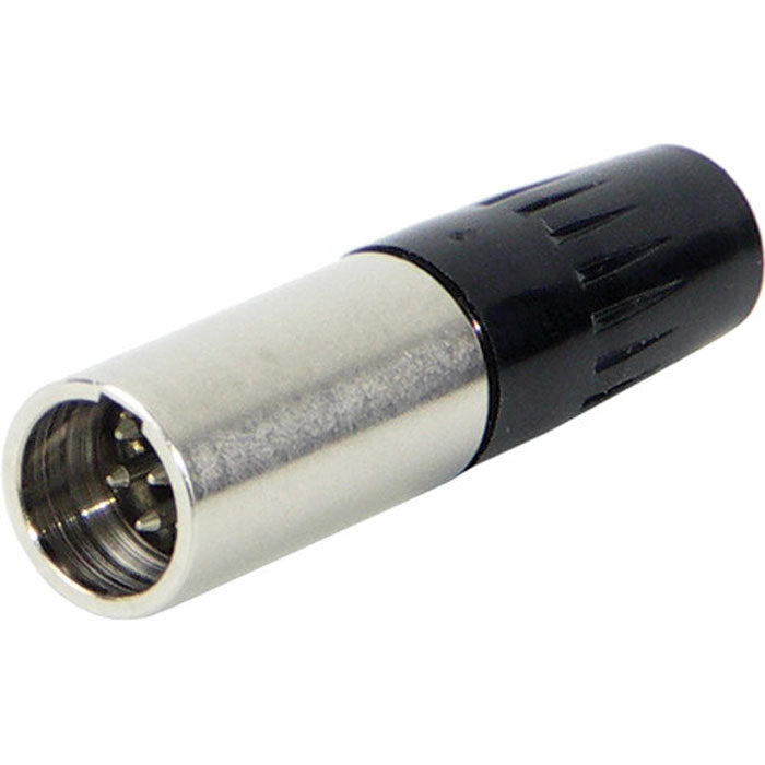 Switchcraft TA6MLX Male 6-Pin Tini-QG Mini-XLR Cable Connector for Large Cable (Nickel)