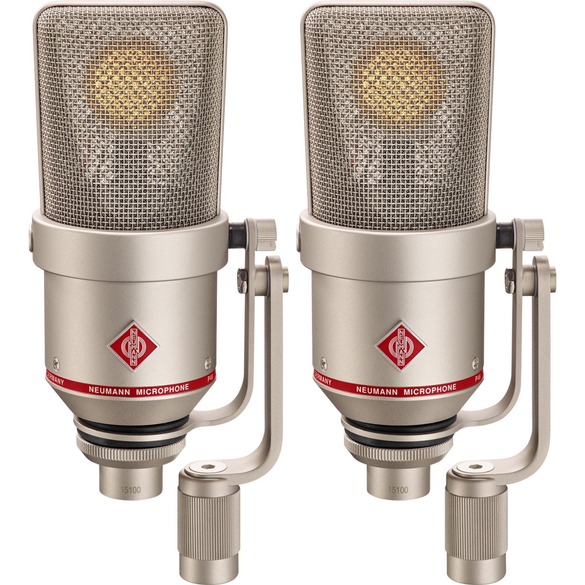 Neumann TLM 170 R Large-Diaphragm Multipattern Studio Condenser Microphone (Stereo Set, Nickel)