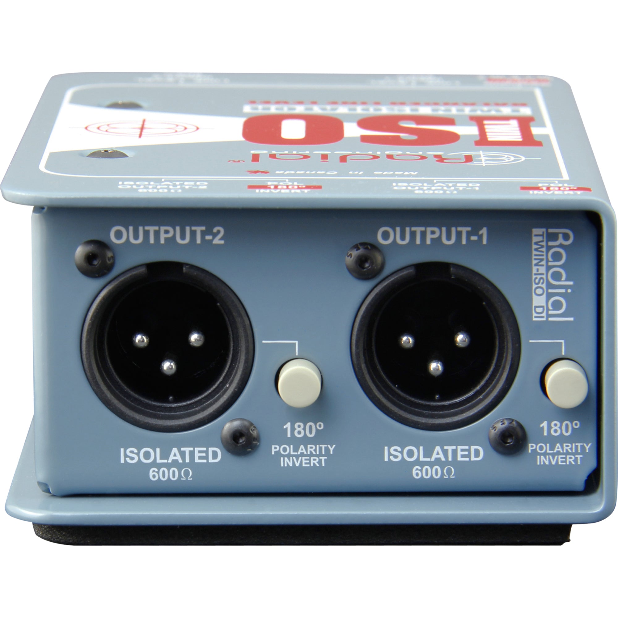Radial Engineering Twin-Iso Two Channel Balanced Line Isolator with Jensen Transformers