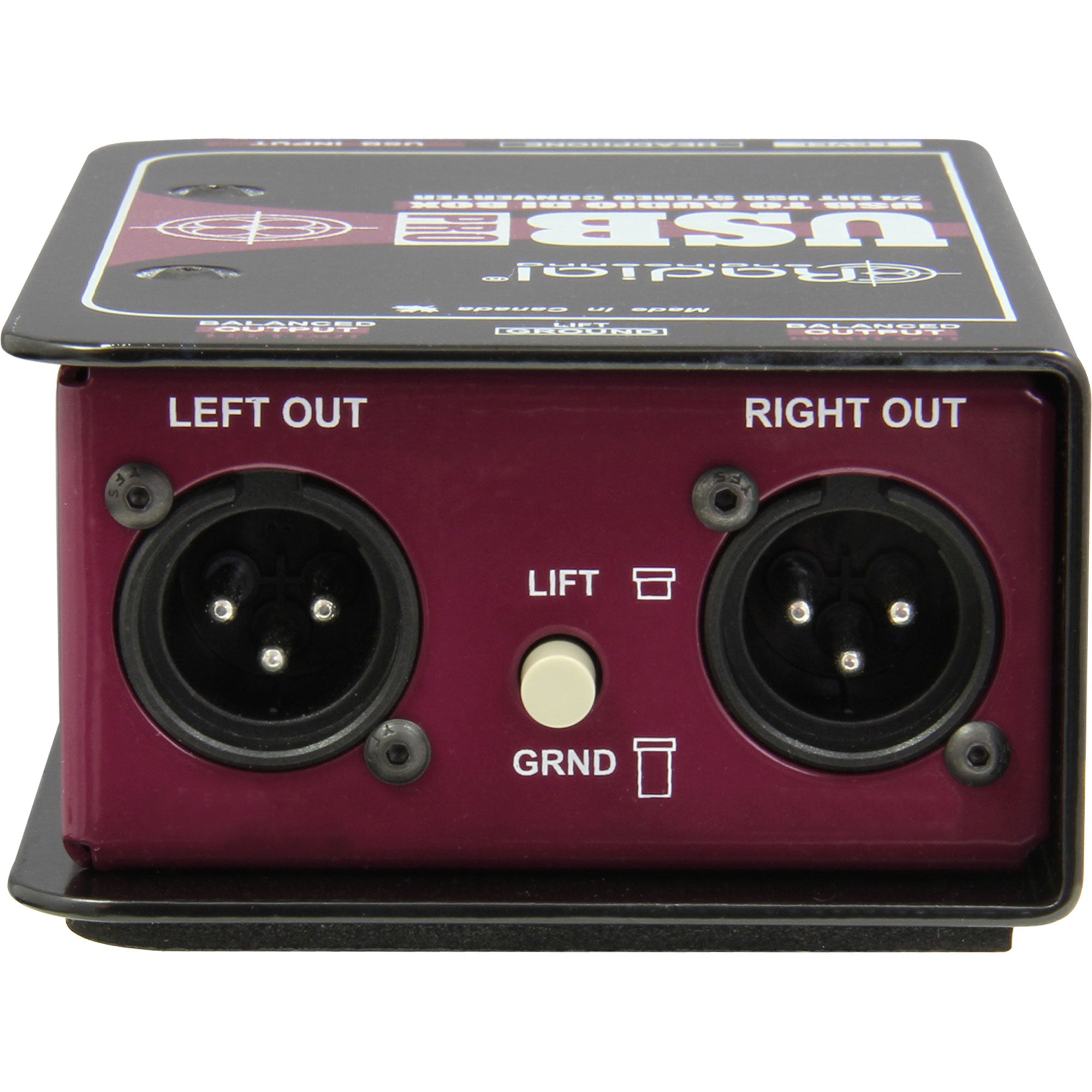 Radial Engineering USB-Pro Stereo USB Laptop Direct Box