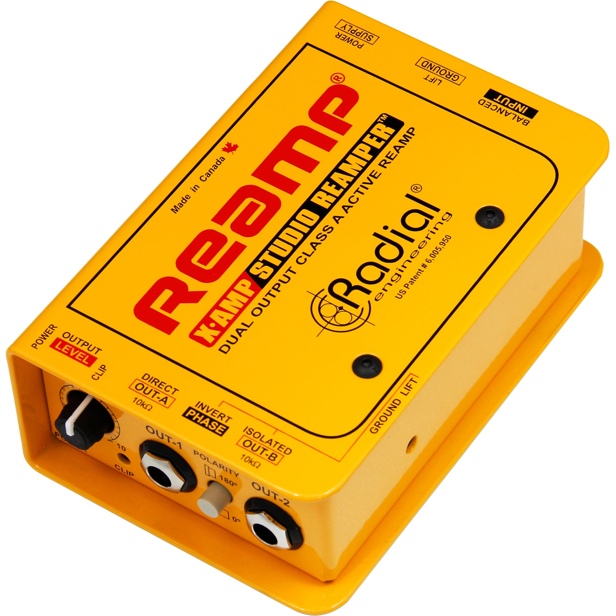 Radial Engineering X-Amp Active Re-Amplifying (Reamper) Device