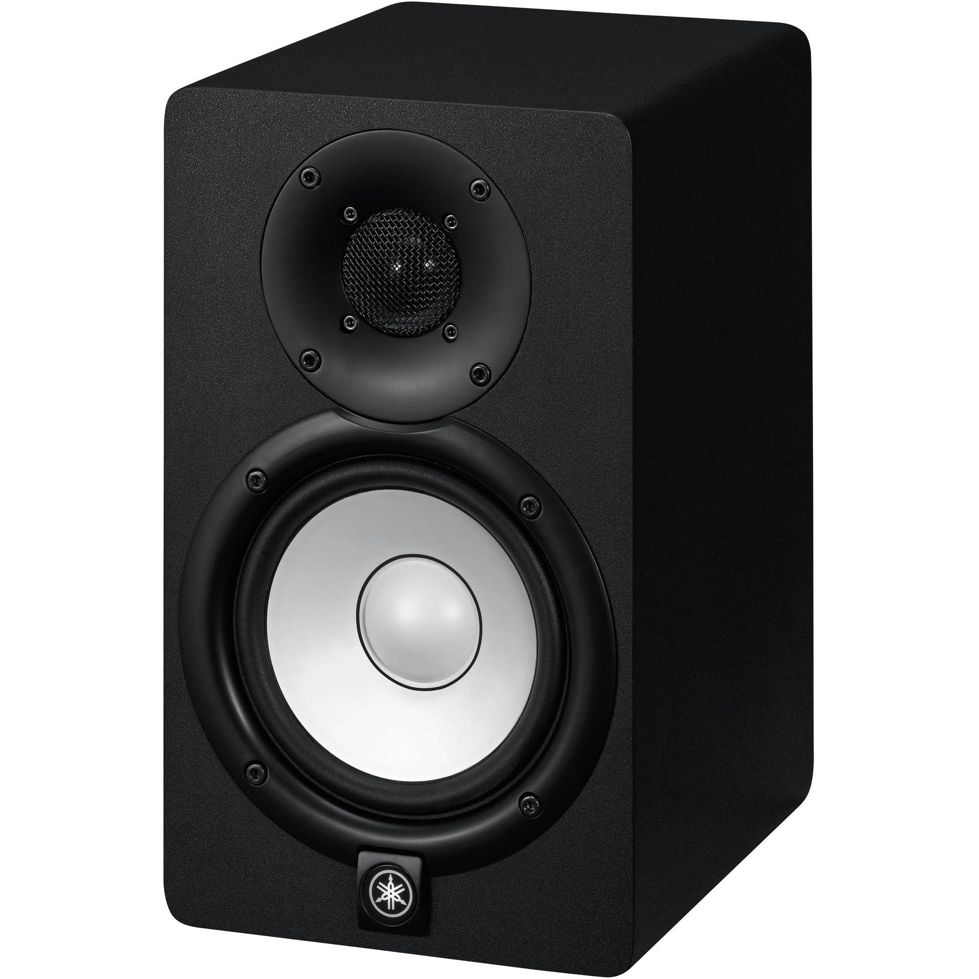 Yamaha HS5 Powered Studio Monitors and HS8S Subwoofer with Isolation Pads and Cables Kit (Black)
