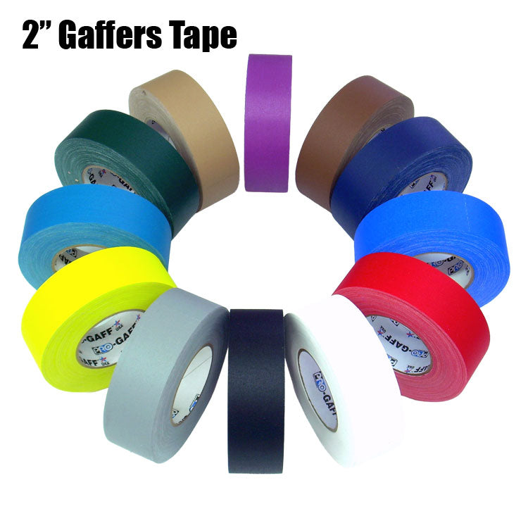 2 inch gaffers tape with many colors available