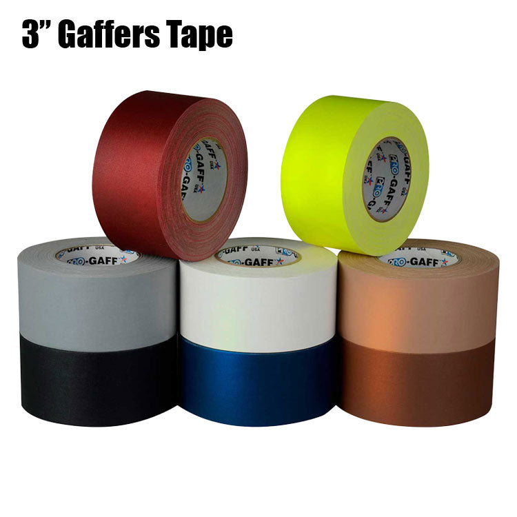3 inch gaffers tape with many colors available