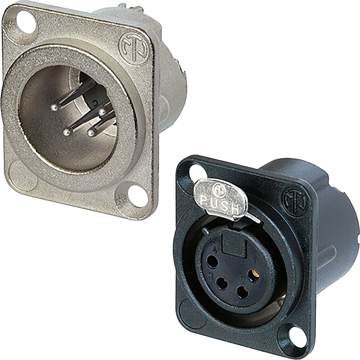 4-Pin XLR Chassis / Panel Connectors collection image