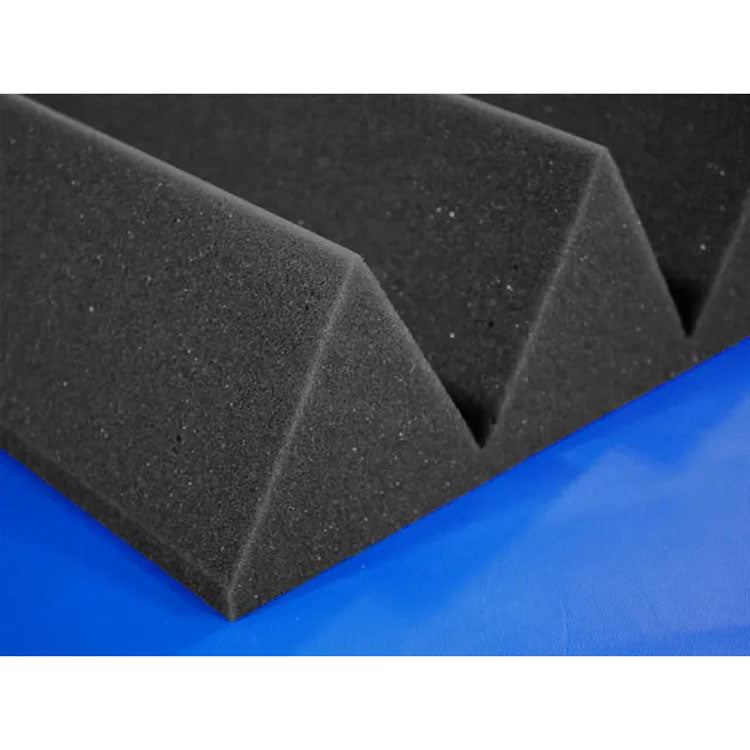 4 inch thick wedge faced acoustical foam in a range of colors and sizes