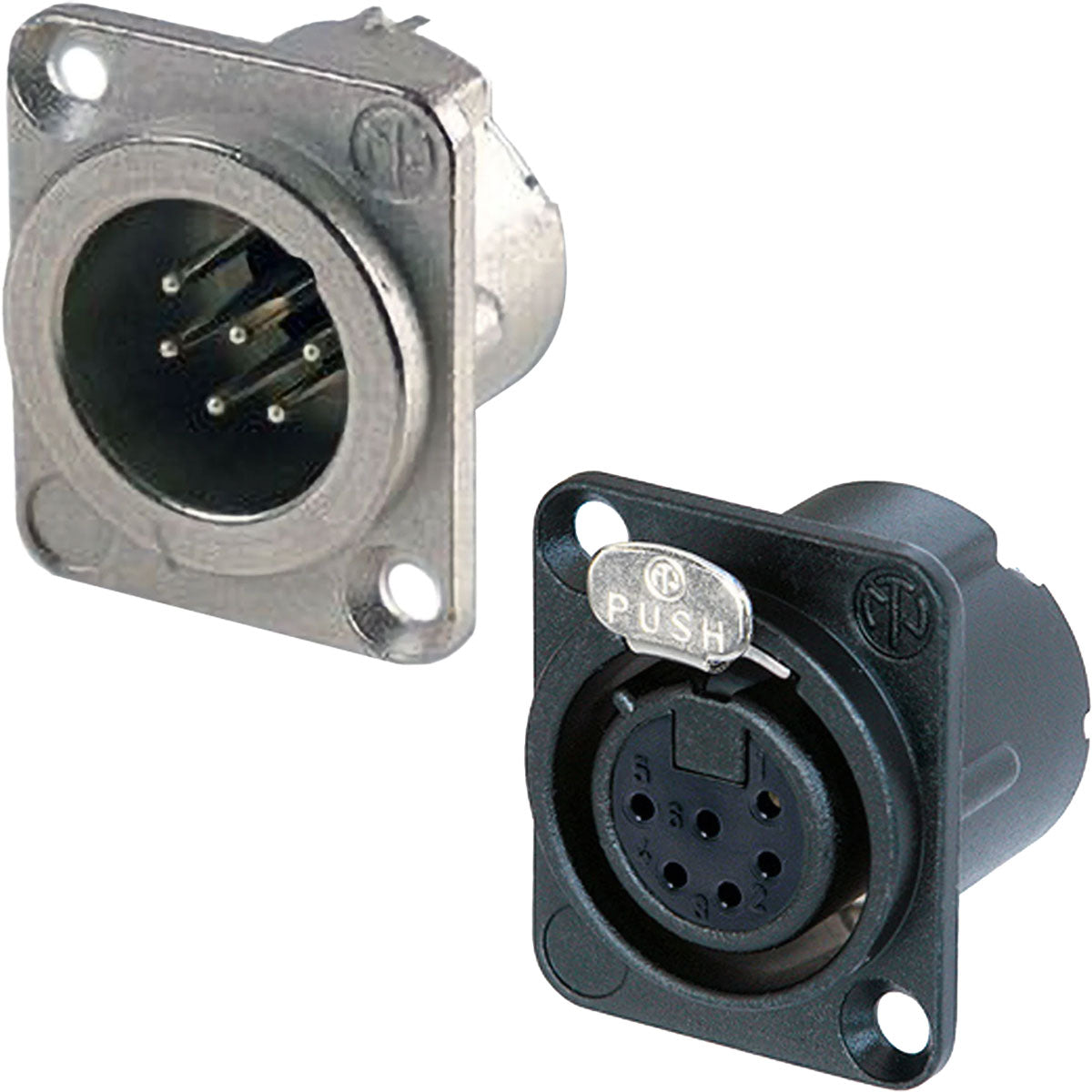 6-Pin XLR Chassis / Panel Connectors collection image