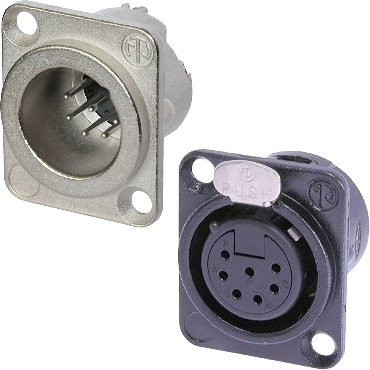 7-Pin XLR Chassis / Panel Connectors collection image