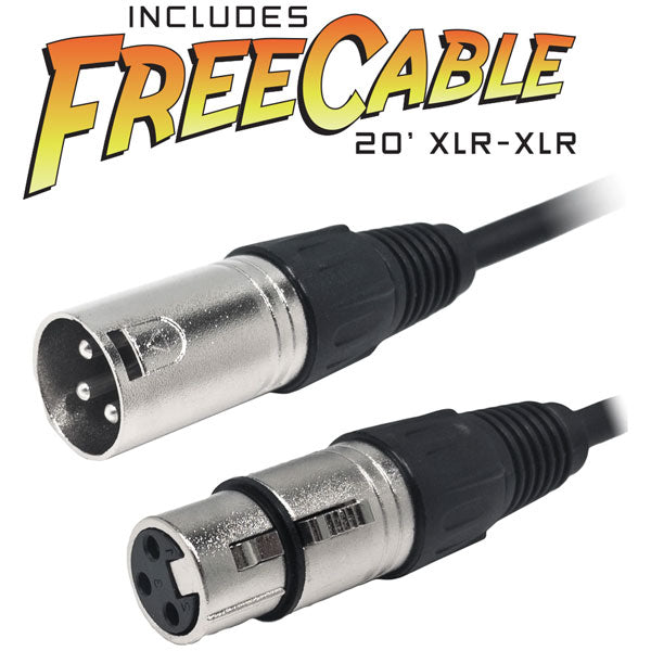 Mics with FREE XLR Cable