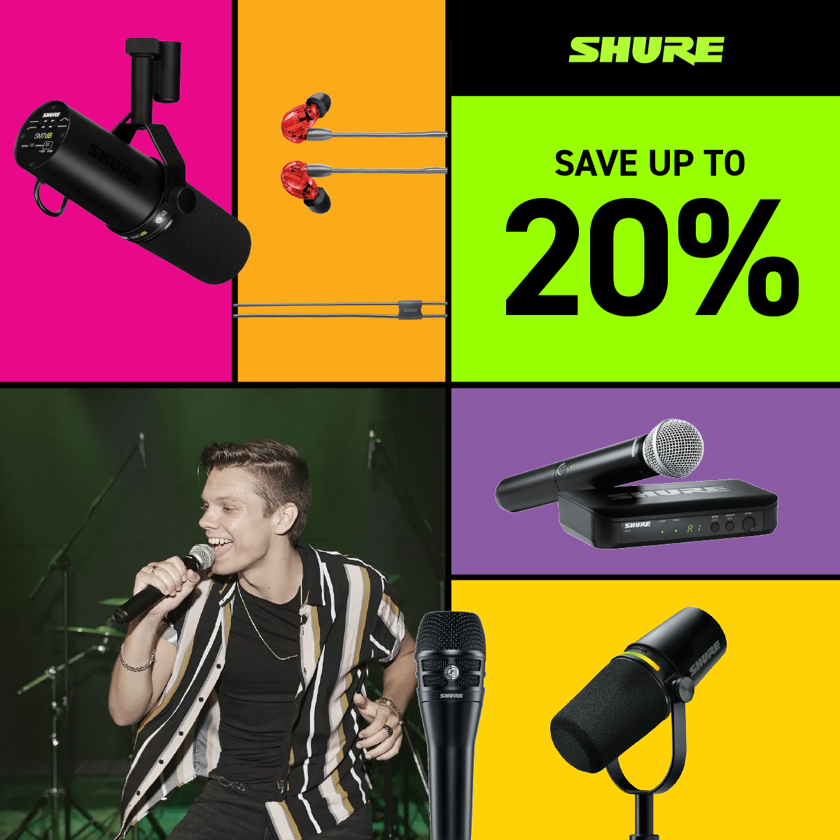 Shure Holiday Promotion Sale 2024