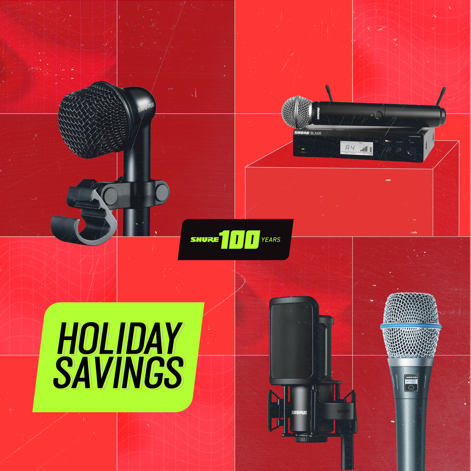 Shure Holiday Promotion Sale 2025