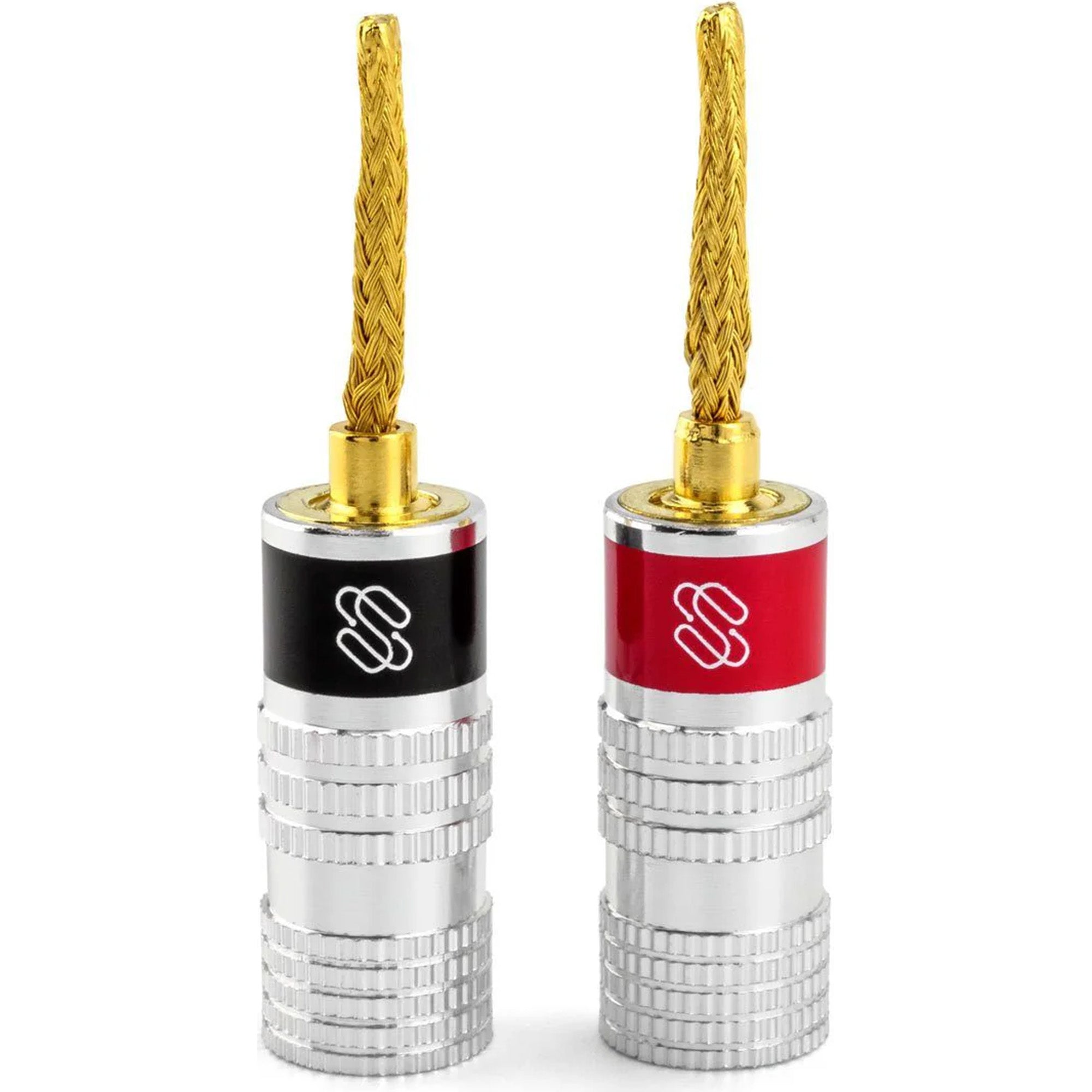 Sewell Silverback Flex Pin Banana Plugs