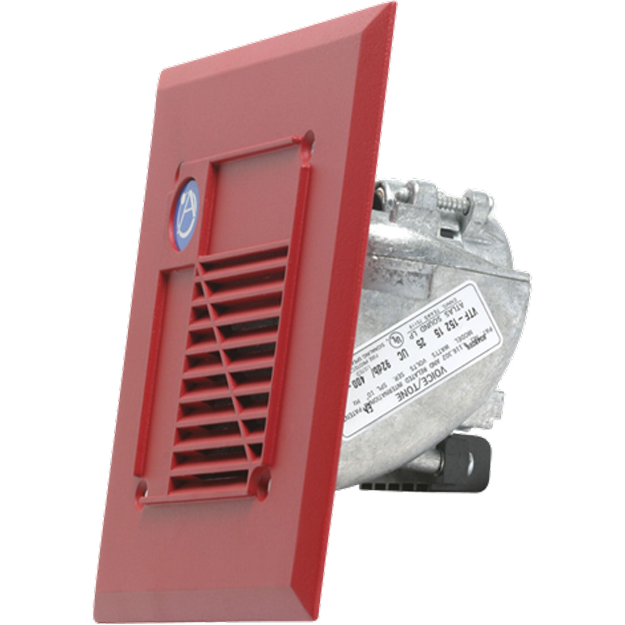 AtlasIED VTF-152UCR 15W 25V Voice/Tone Recessed Compression Driver Speaker (Red)