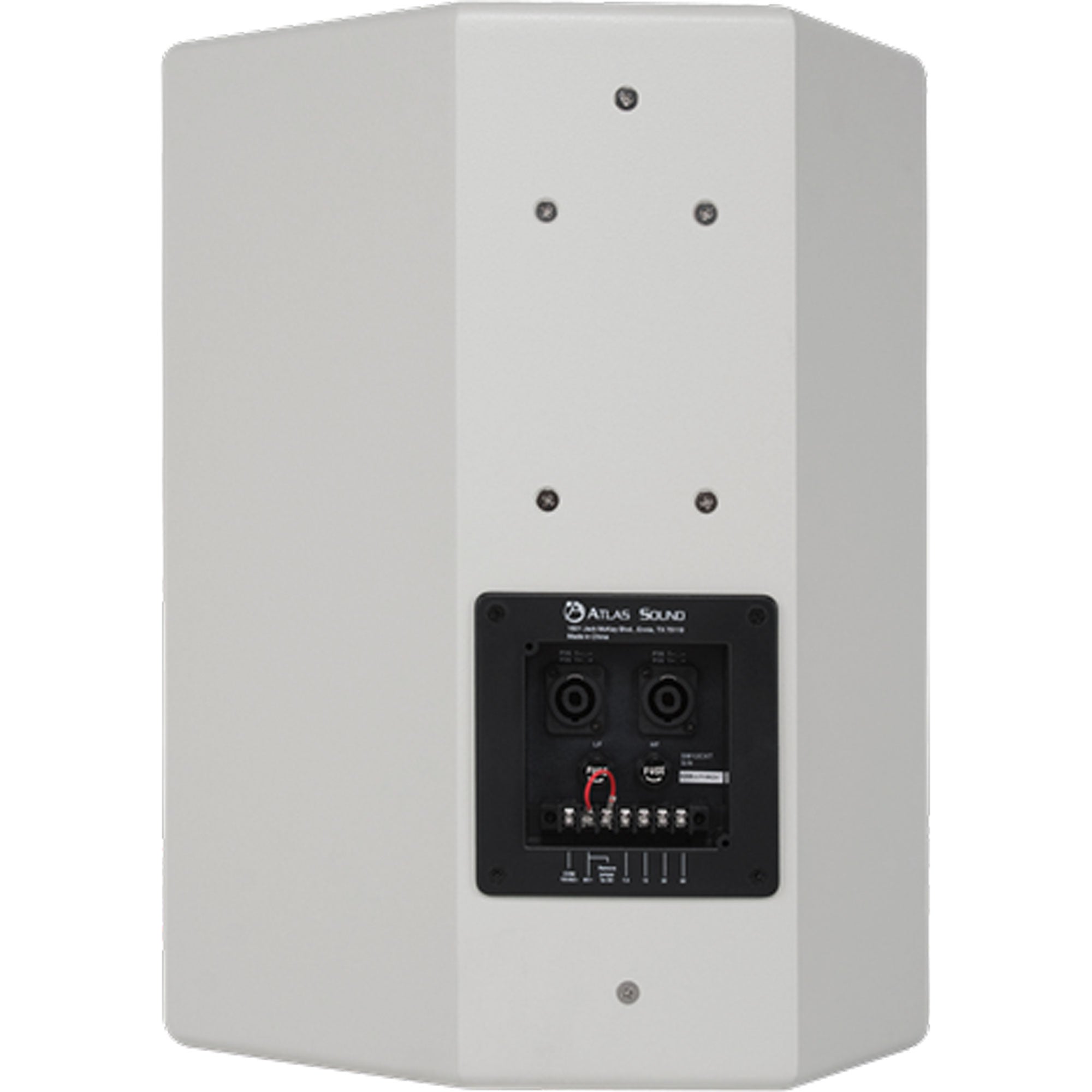 AtlasIED SM12CXT-W 12" 2-Way Coaxial Surface Mount Speaker with 60W 70V Transformer (White)
