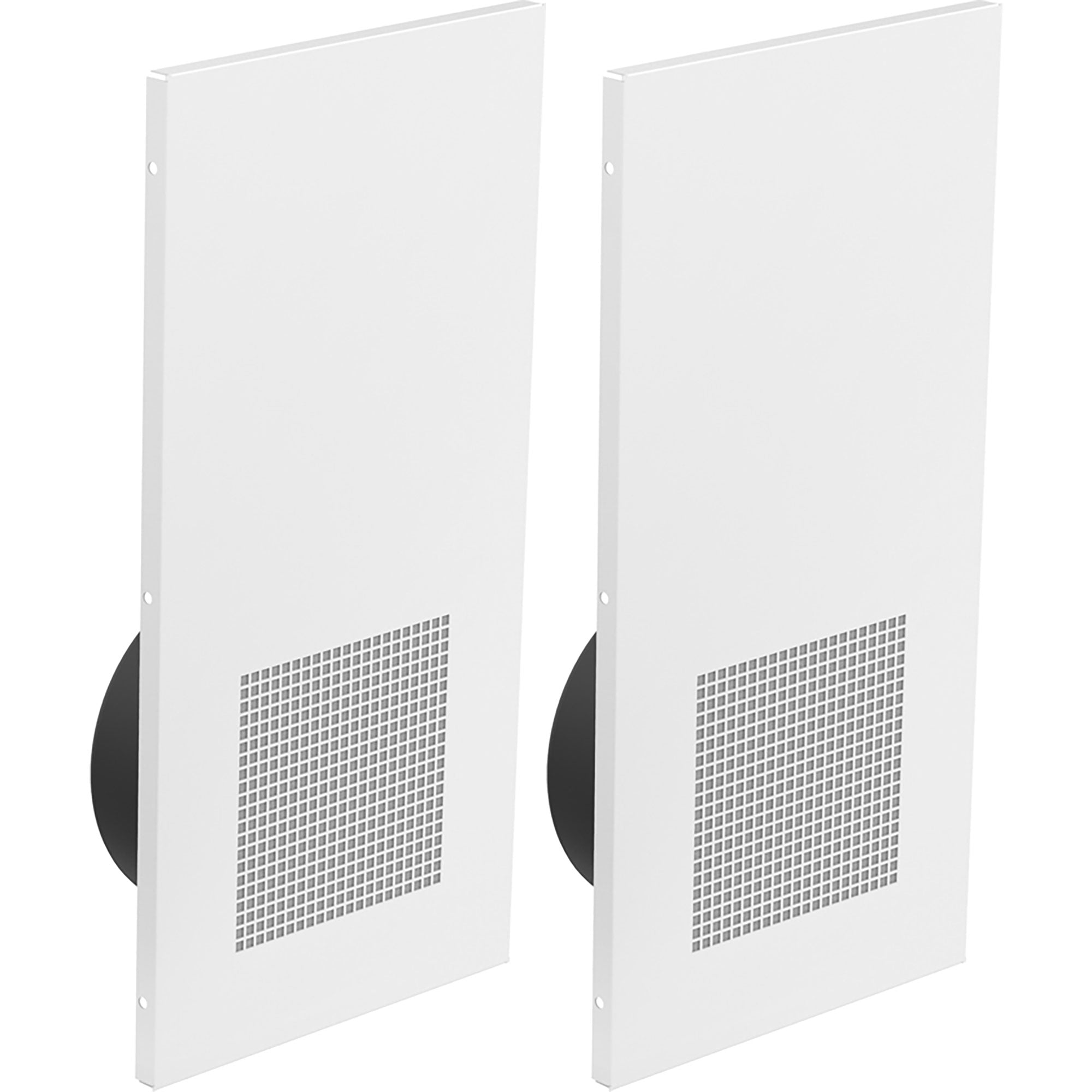AtlasIED DT21 1'x2' Drop Tile Speaker Package with Perforation Below Speaker Only (Pair)