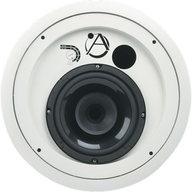AtlasIED FAP8CXT 8" Compression Driver Coaxial In-Ceiling Speaker with 60W 70/100V Transformer