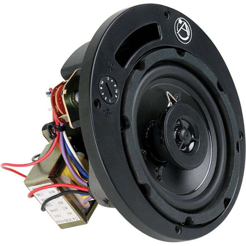 AtlasIED FA42T-6MB 4" In-Ceiling Coaxial Speaker Motorboard Assembly with 16W 70/100V Transformer