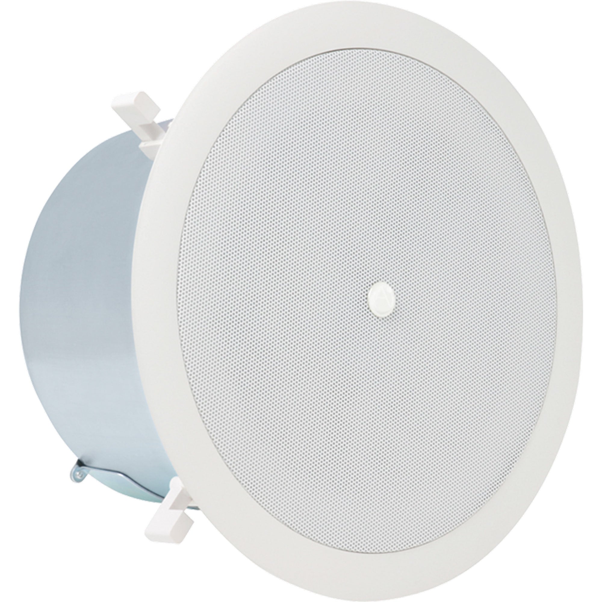 AtlasIED FAP62T 6" Coaxial In-Ceiling Speaker with 32-Watt 70/100V Transformer (White, Pair)