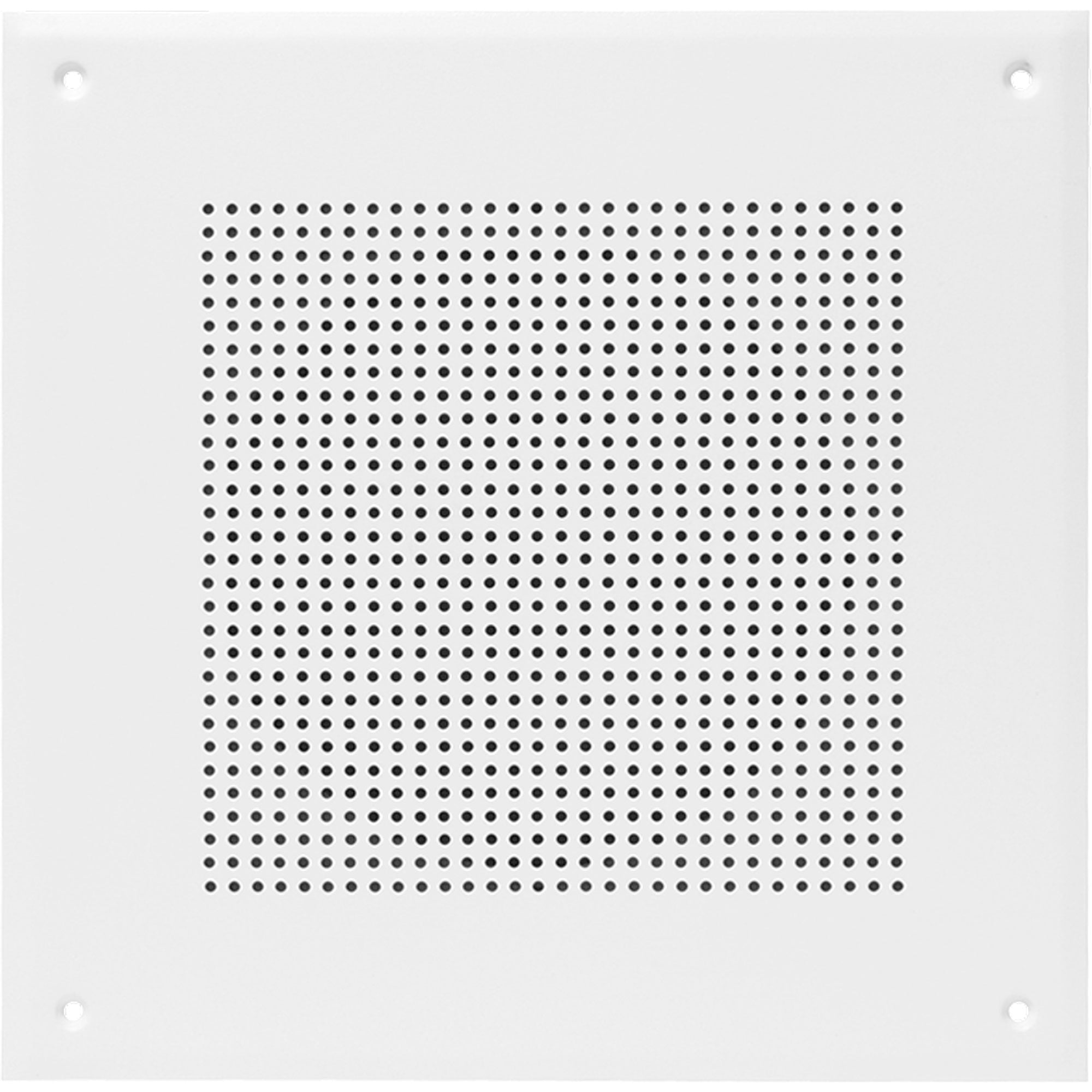 AtlasIED G161-8 8" In-Ceiling Speaker with 4-Watt 25V/70V Transformer and 161-8 Square Baffle