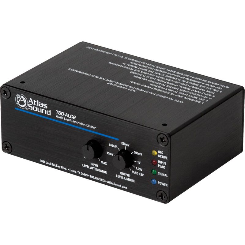 AtlasIED TSD-ALC2 Audio Level Controller / Limiter