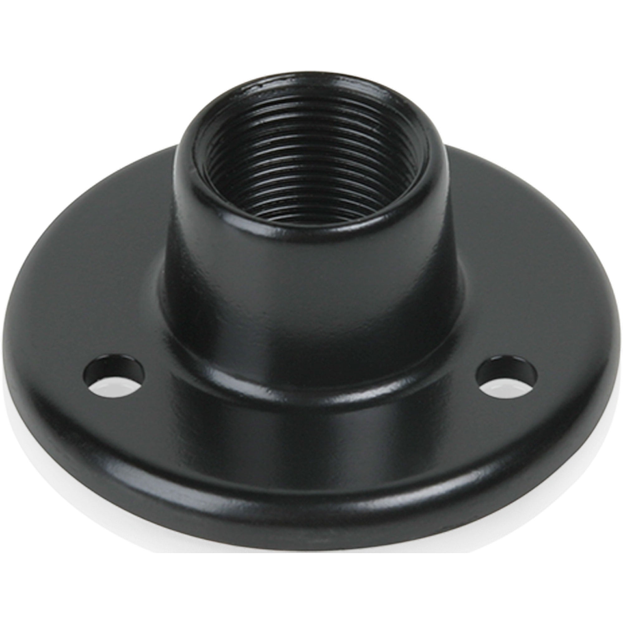 AtlasIED AD-11BE Surface Mount Female Mic Stand Flange (Black)