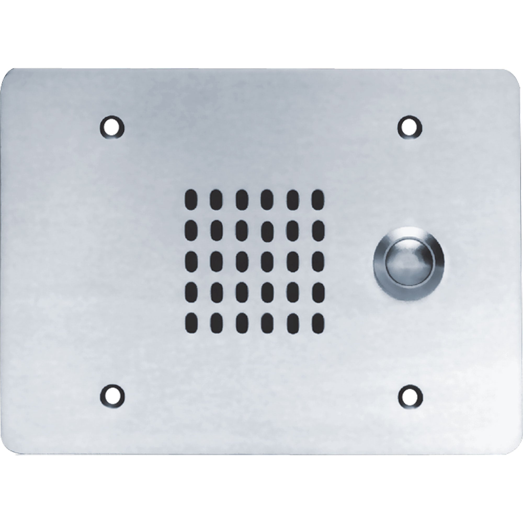 AtlasIED VPCS-3GPB-245 Intercom Station with Cone Speaker, Call Switch, 25V, 3 Gang