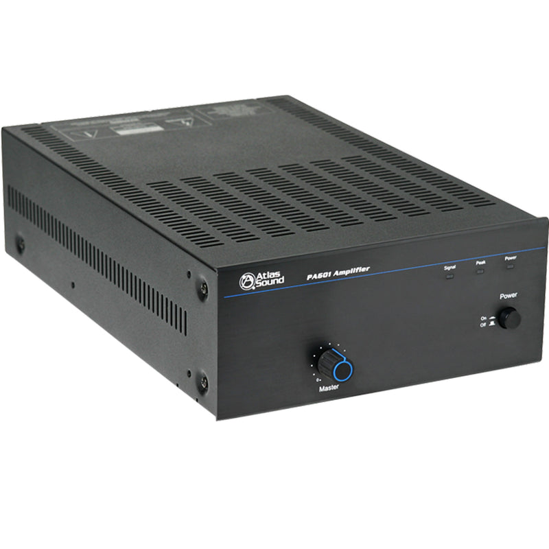 AtlasIED PA601 60W Single Channel Power Amplifier with Global Power Supply