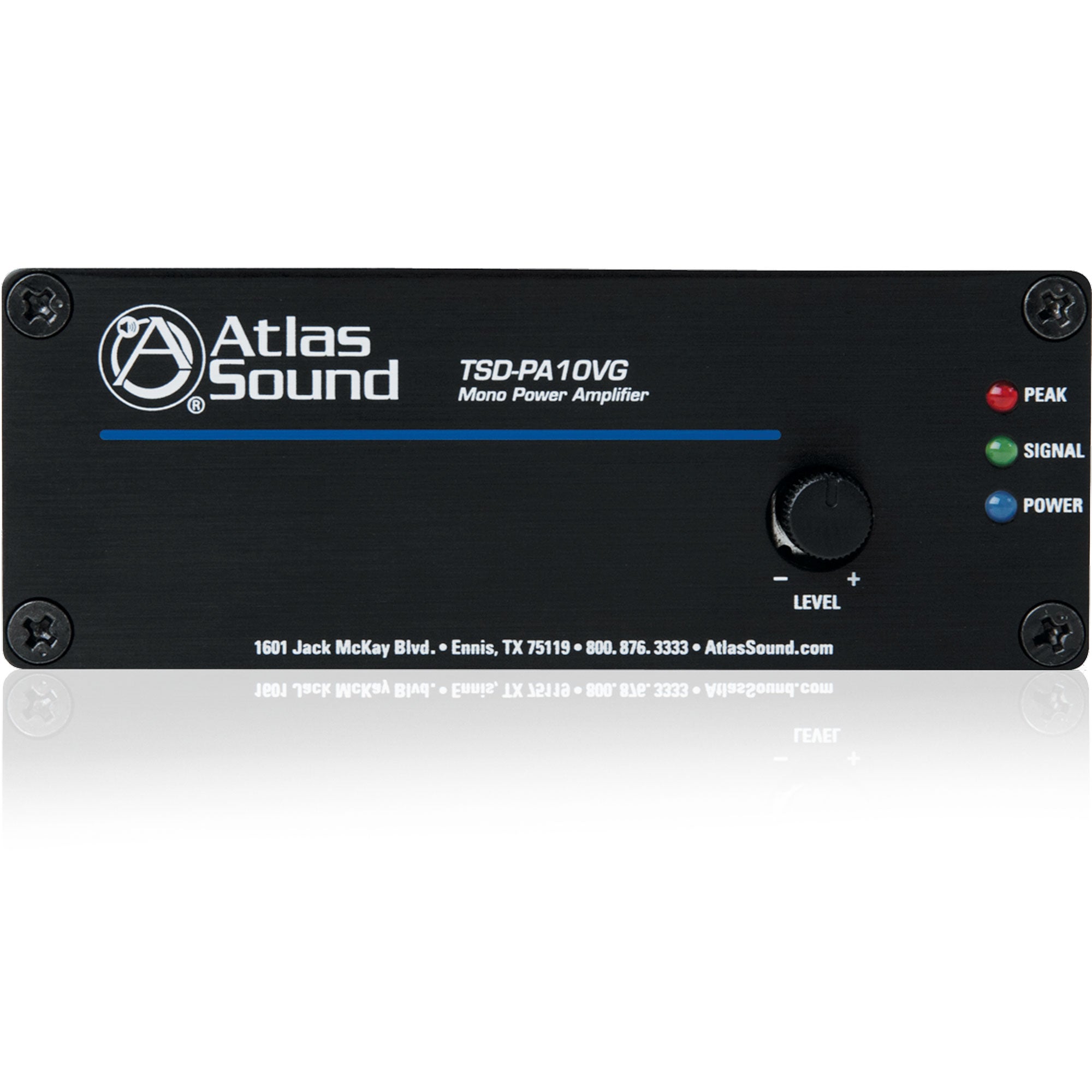 AtlasIED TSD-PA10VG 10W Mono 4 Ohm/25V/70.7V/100V Power Amplifier