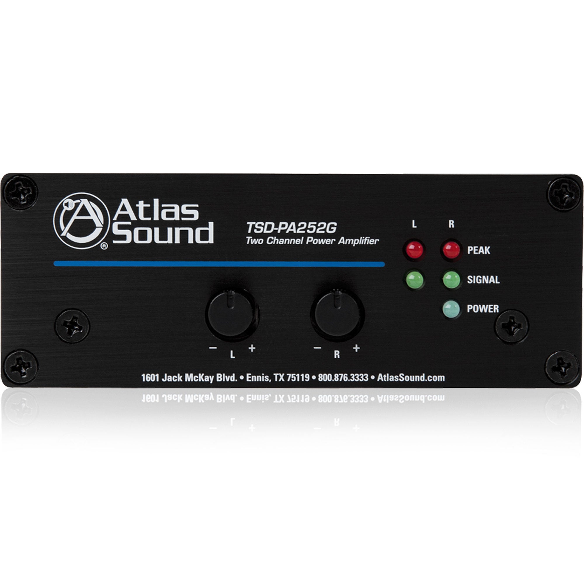 AtlasIED TSD-PA252G 25W x 2 @ 4 Ohms Two-Channel Power Amplifier