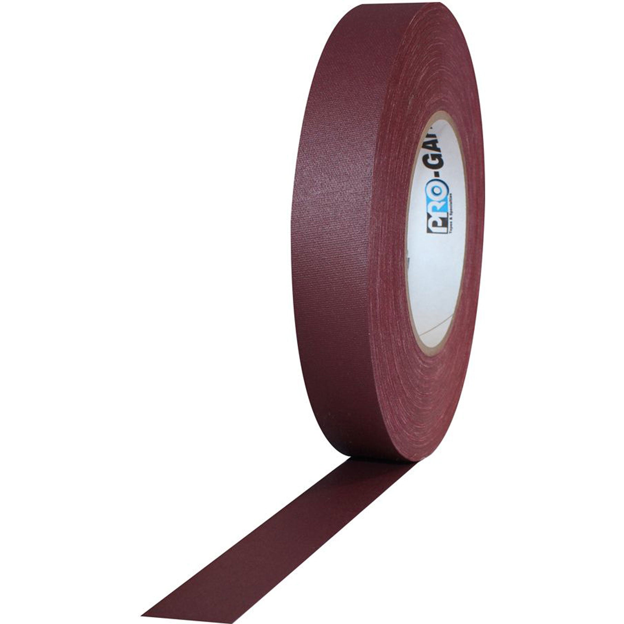 ProTapes Pro Gaff Premium Matte Cloth Gaffers Tape 1" x 55yds (Burgundy, Case of 48)