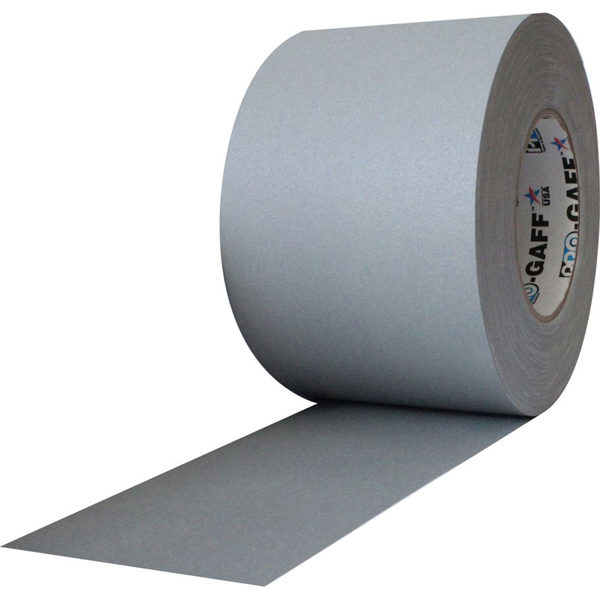 ProTapes Pro Gaff Premium Matte Cloth Gaffers Tape 4" x 55yds (Grey, Case of 12)