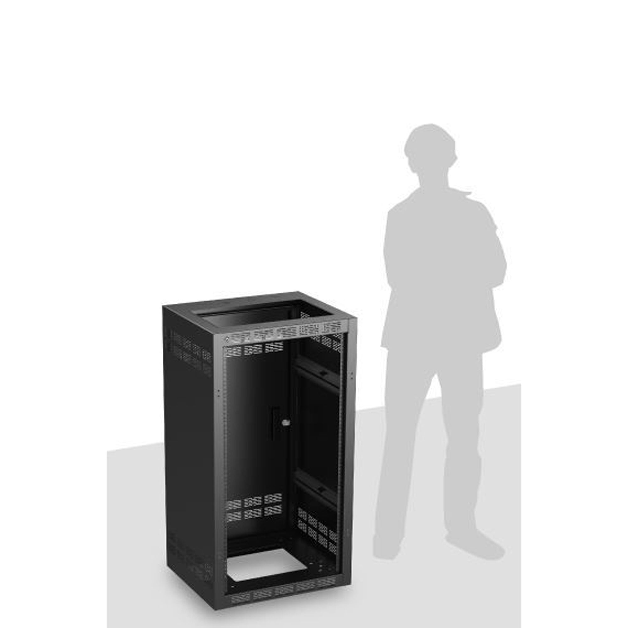 AtlasIED 221-18 Economical 19" Rack (21RU, 18.5" Deep)