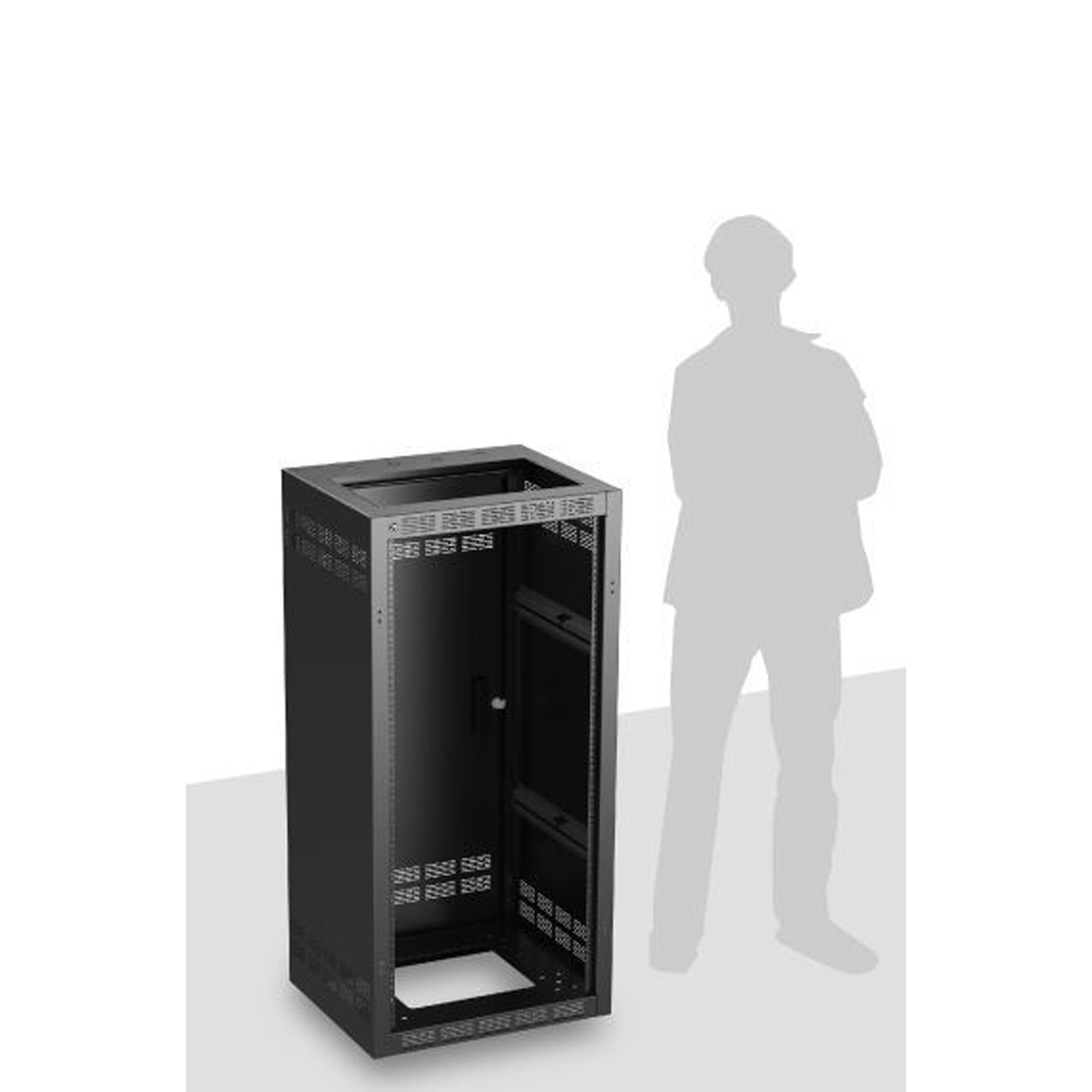 AtlasIED 224-25 Economical 19" Rack (24RU, 25.5" Deep)