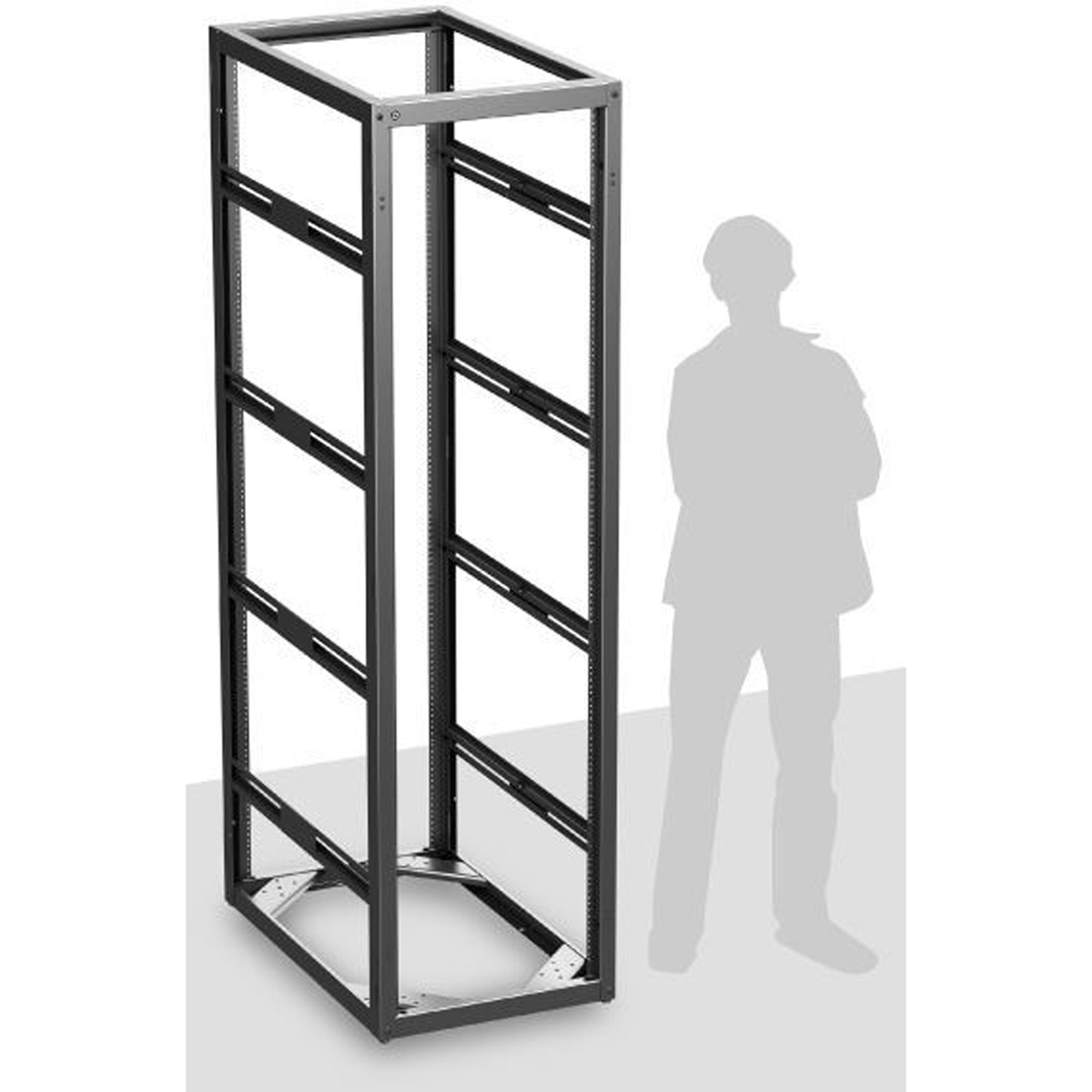 AtlasIED 744-36 Stand Alone or Gangable Rack (44RU, 36" Deep)