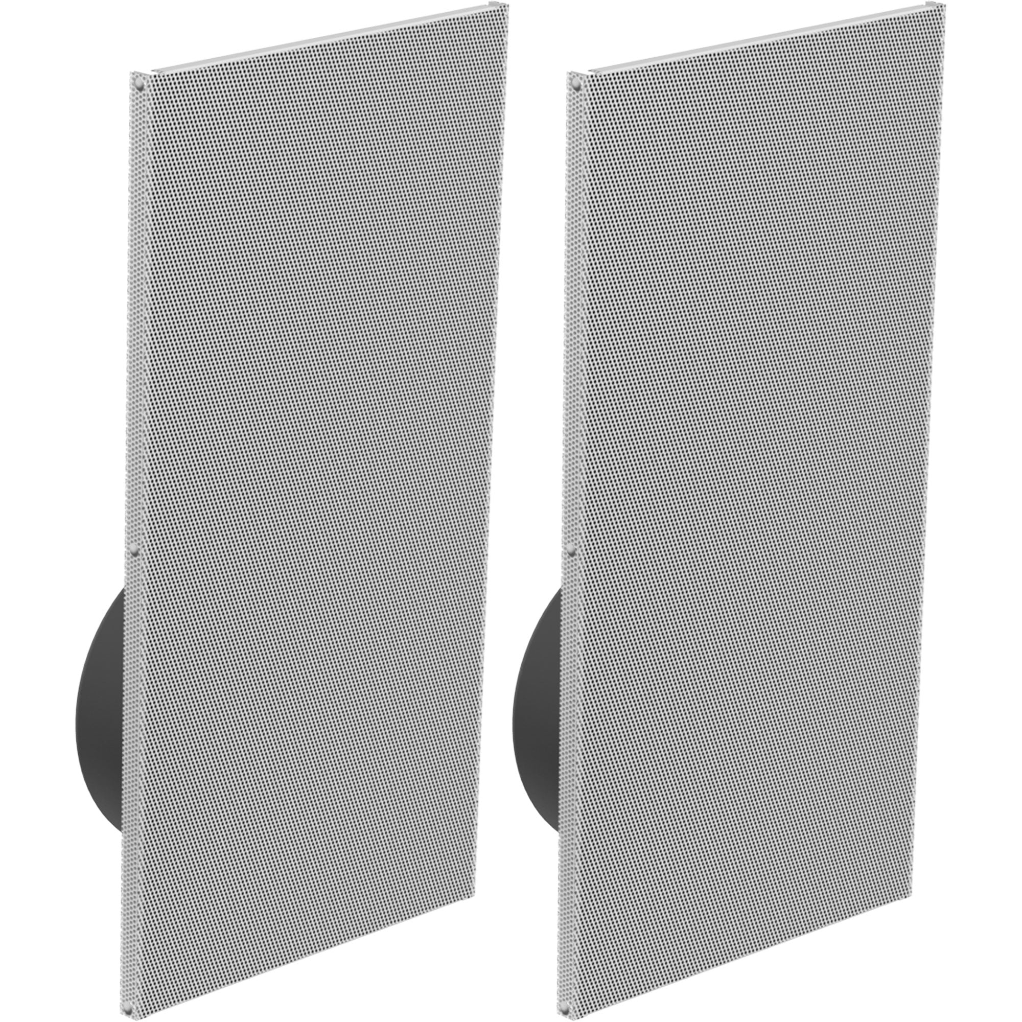 AtlasIED DT12 1'x2' Drop Tile Speaker Package with Perforation Across Entire Tile (Pair)