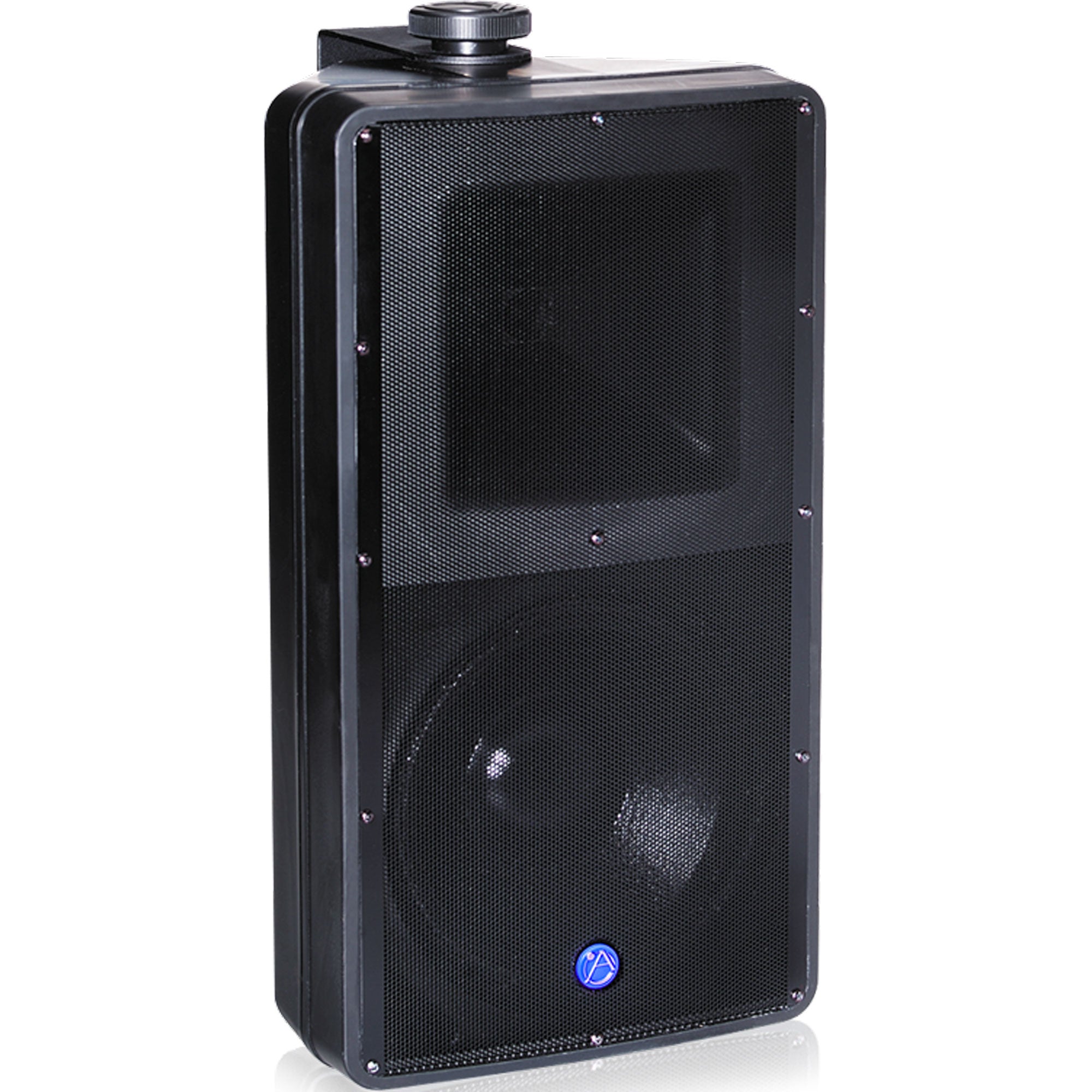 AtlasIED SM82T 8" 2-Way All Weather Speaker with 60-Watt 70V/100V Transformer (Black)