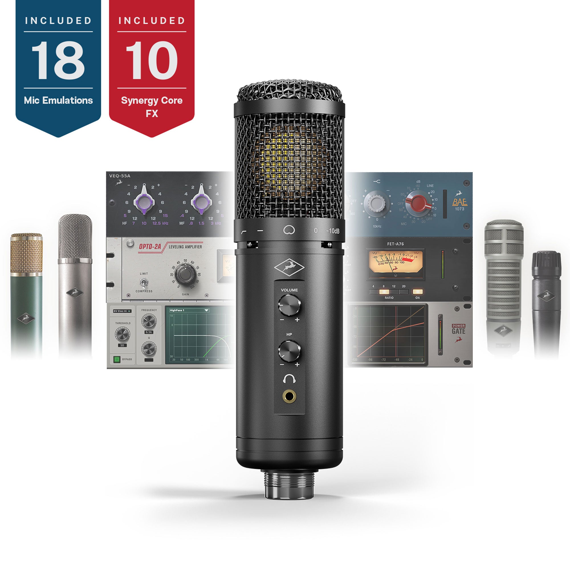 Antelope Audio Axino Synergy Core USB Microphone with Built-In Microphone Emulations