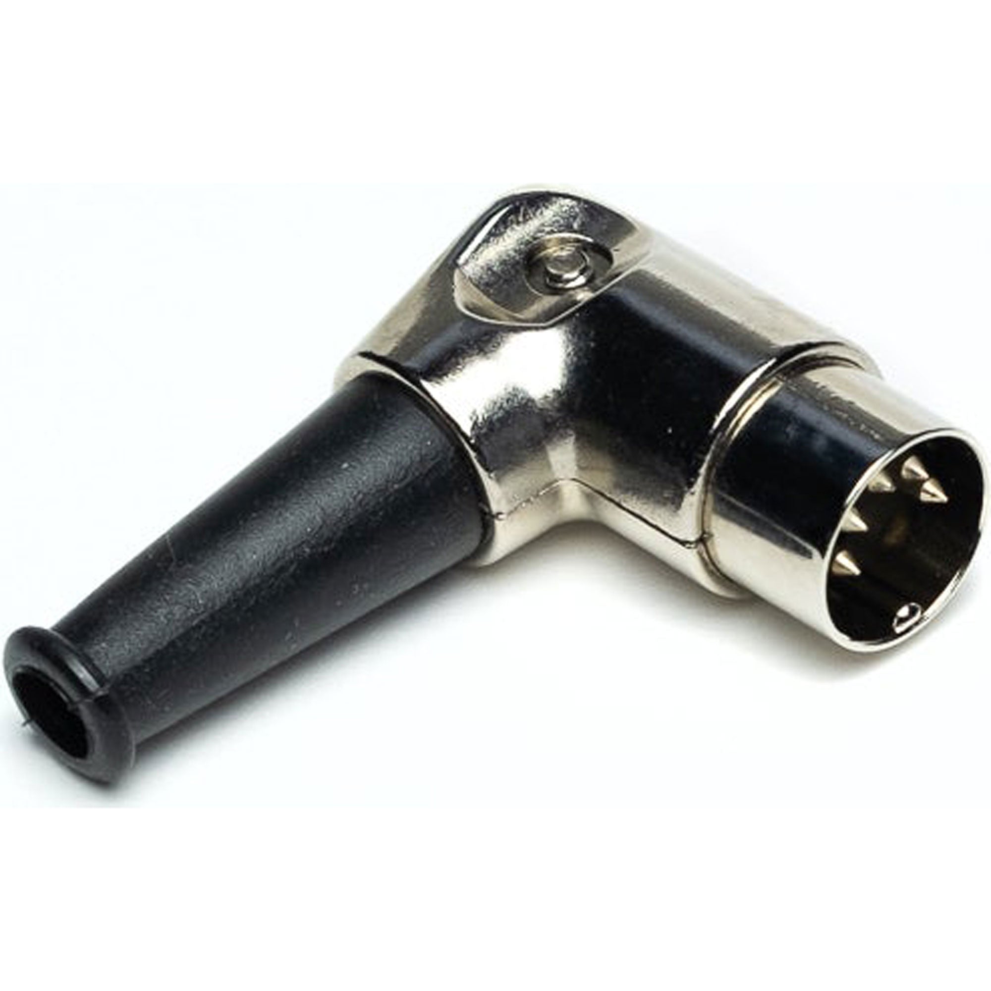 Switchcraft 05DL5MX 5-Pin DIN Right-Angle Male MIDI Cable Connector