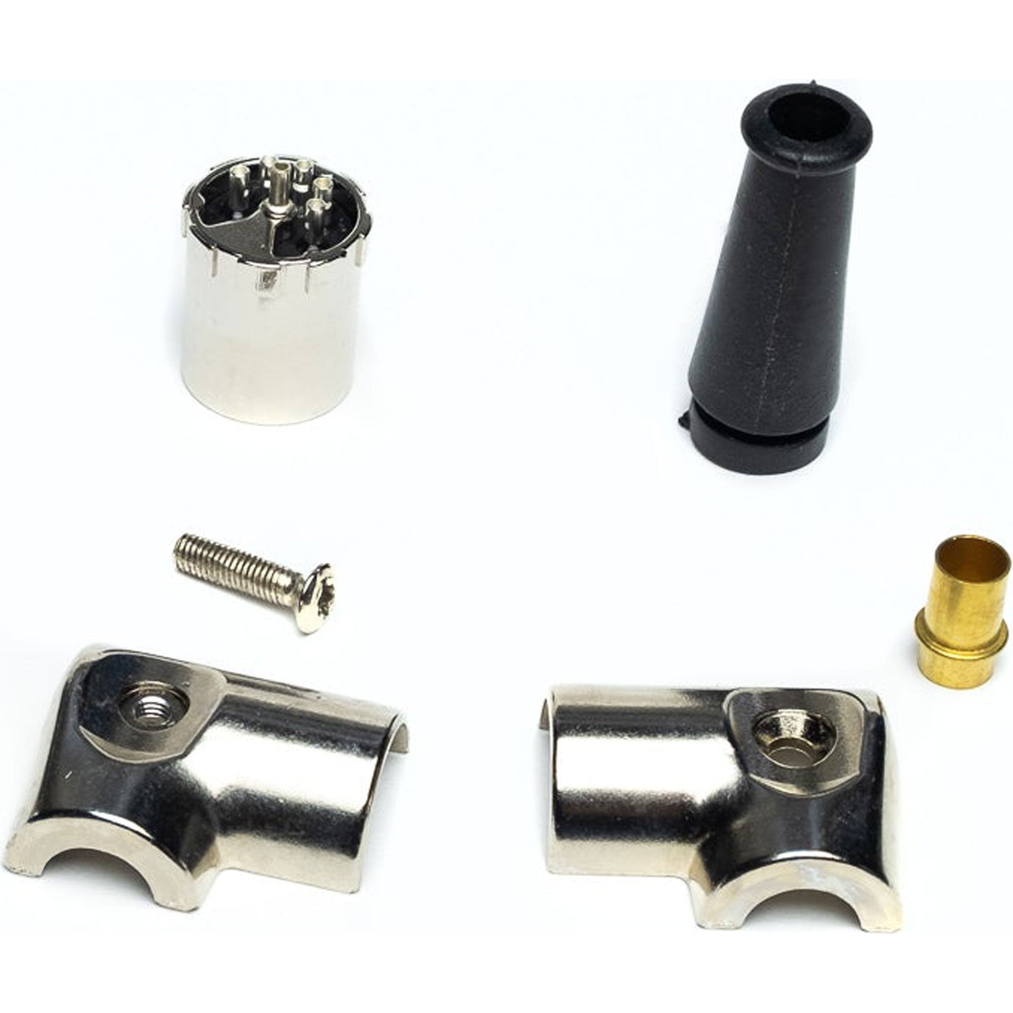 Switchcraft 05DL5MX 5-Pin DIN Right-Angle Male MIDI Cable Connector (25 Pack)