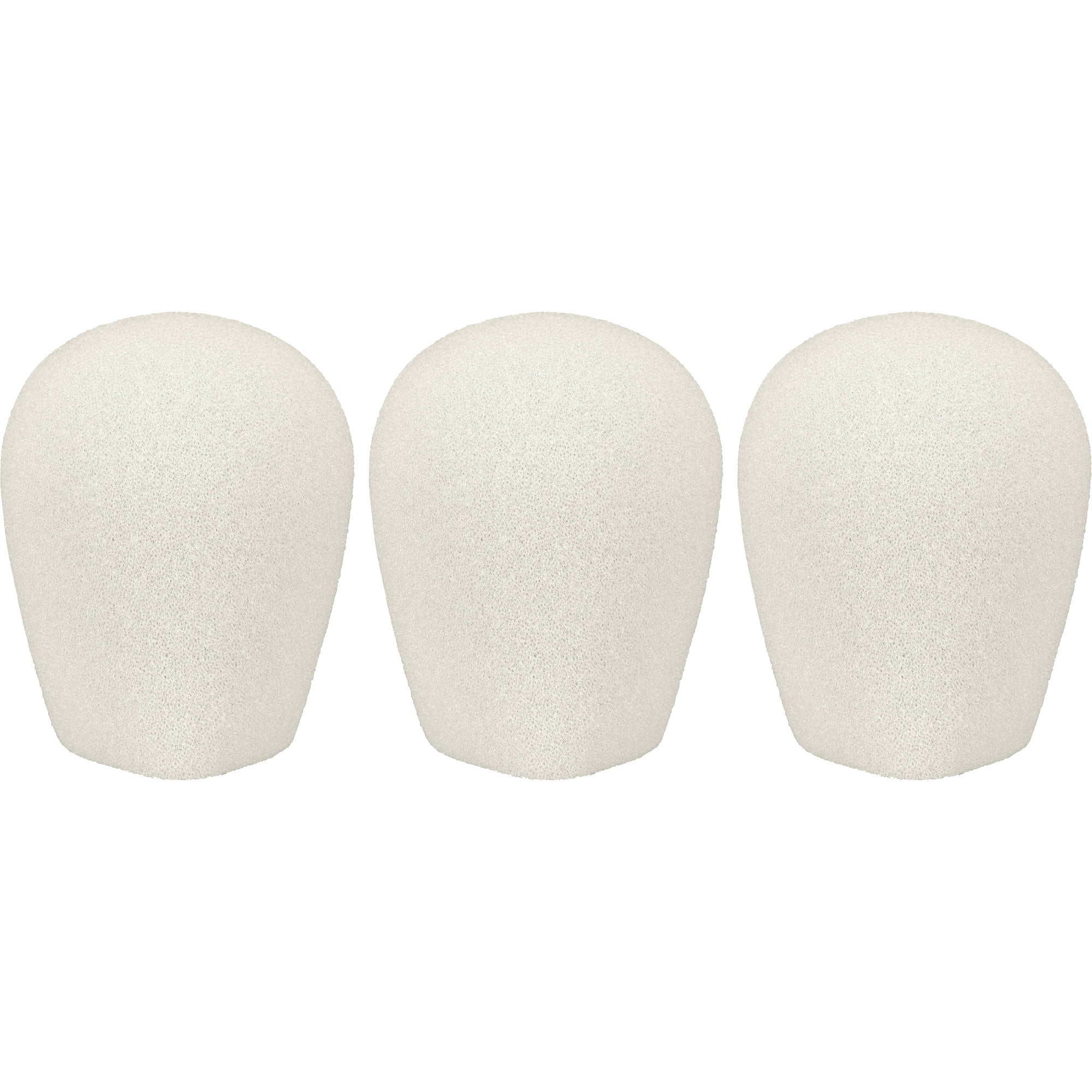 WindTech 300 Series Windscreens with 1-3/8" Inside Diameter (Off White, 3 Pack)