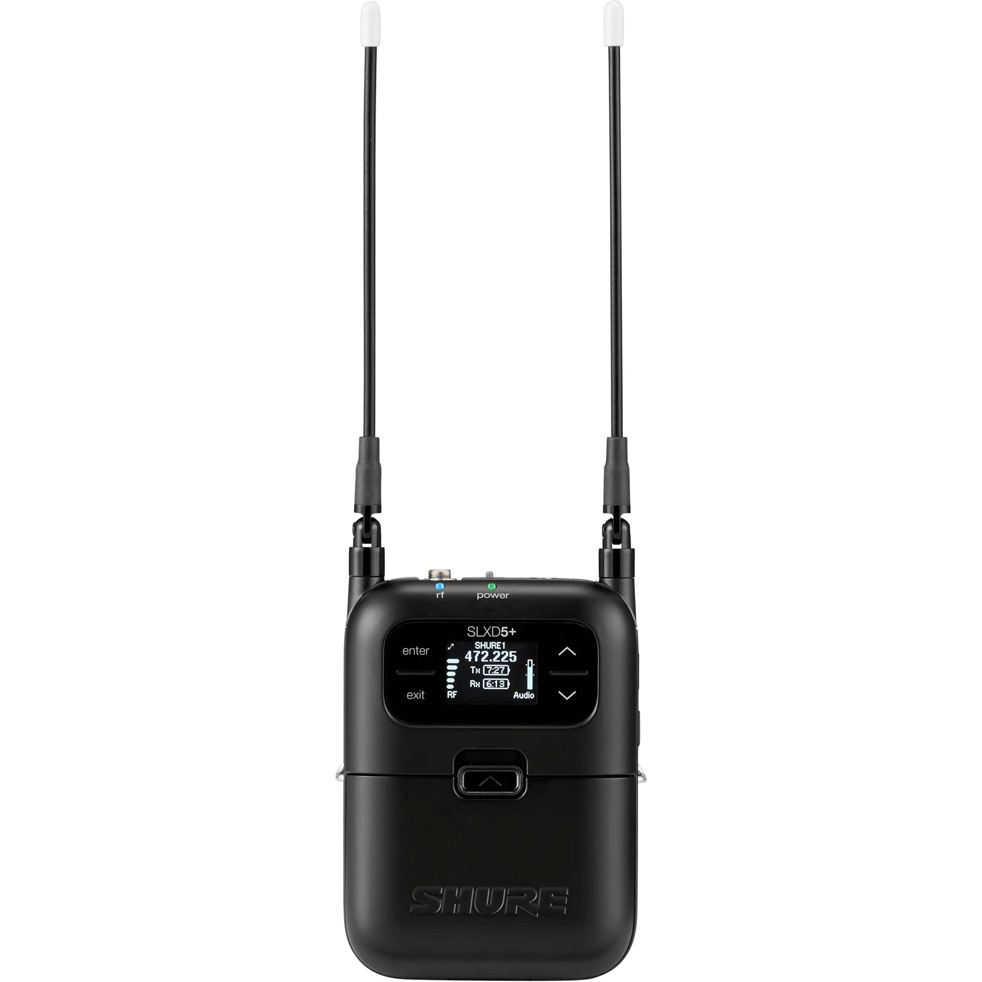 Shure SLXD5+ Digital Camera-Mount Wireless Receiver (G57: 470-608 MHz)