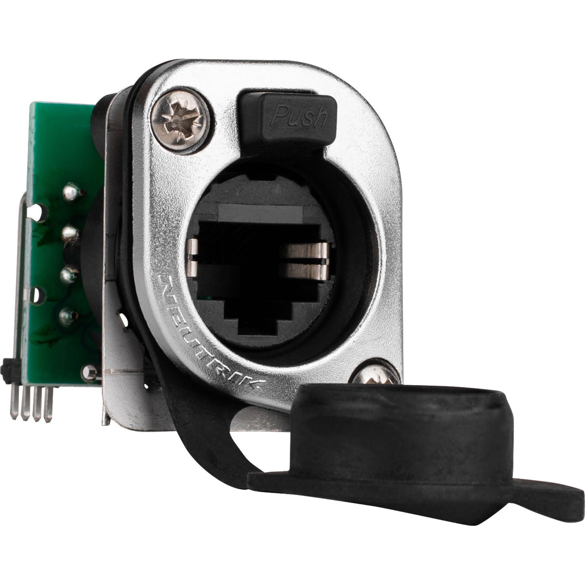 Neutrik NE8FDH-C5E-TOP etherCON RJ45 Horizontal PCB Panel Mount IP65 Outdoor Connector (Box of 20)