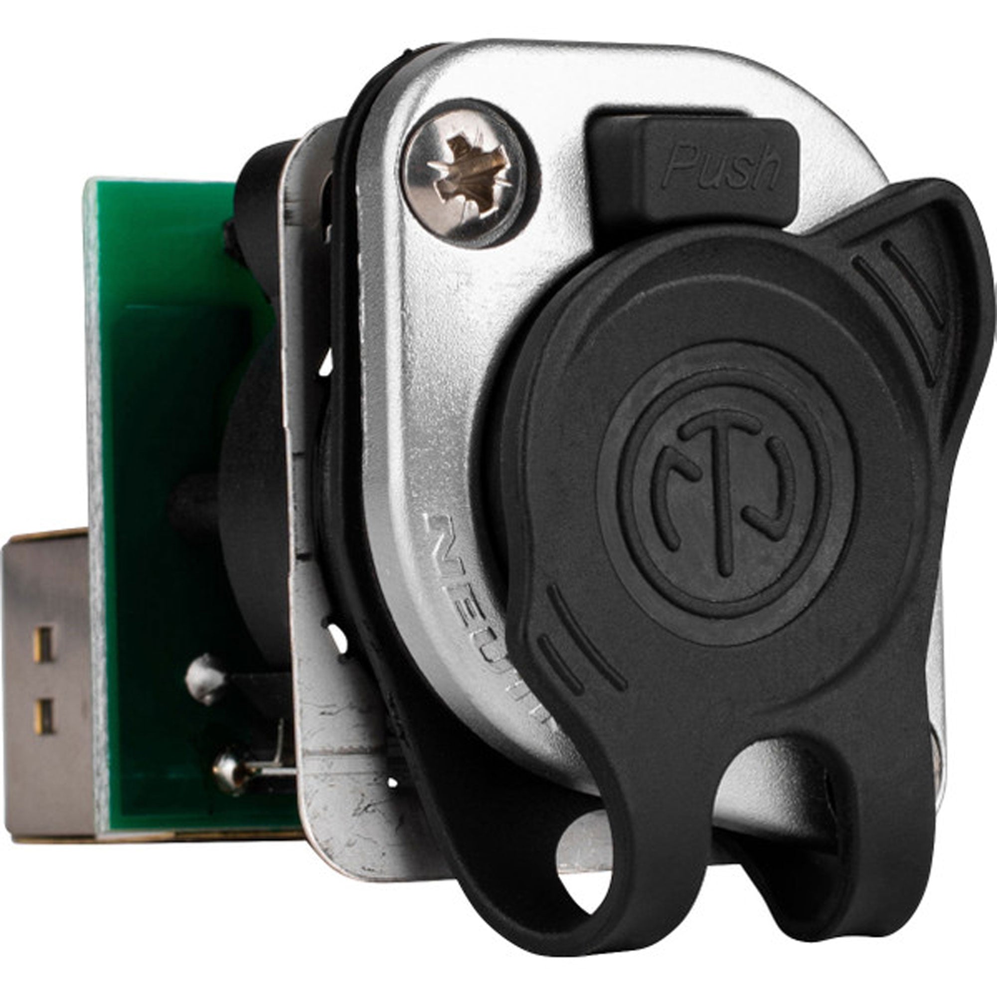 Neutrik NE8FDP-TOP etherCON RJ45 IP65 Outdoor Feedthrough Receptacle (Nickel, Box of 50)