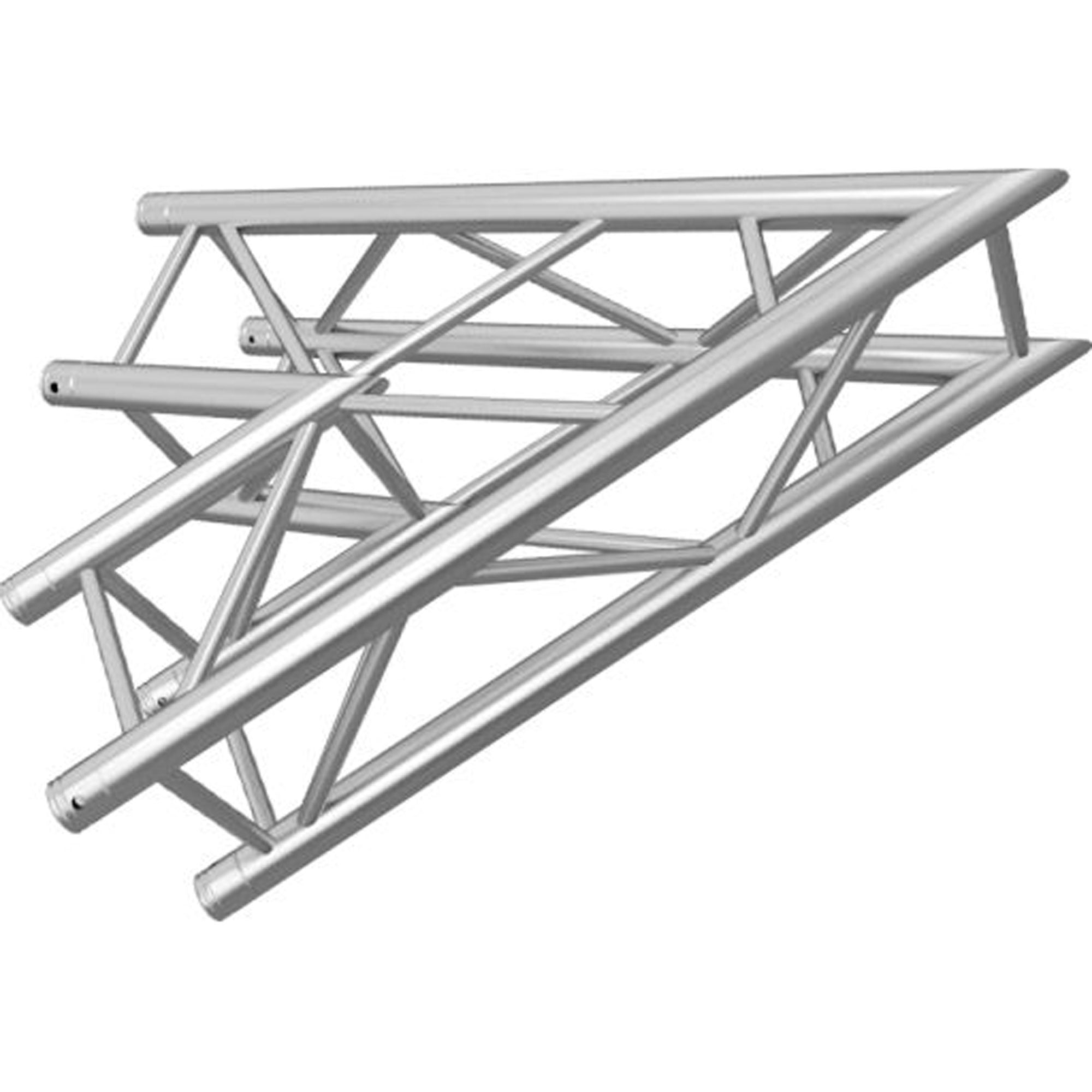Global Truss 2-Way 45 Degree Corner for F34 Square Truss System (Aluminum)