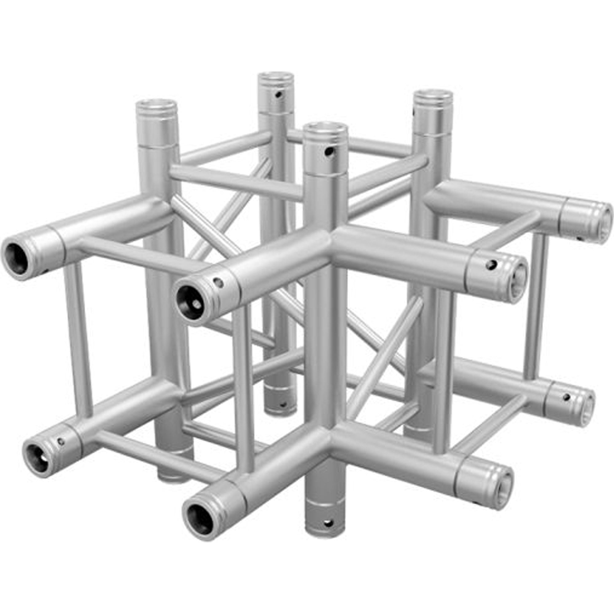 Global Truss 4-Way T-Junction for F34 Square Truss System (Aluminum)